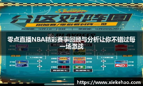 零点直播NBA精彩赛事回顾与分析让你不错过每一场激战